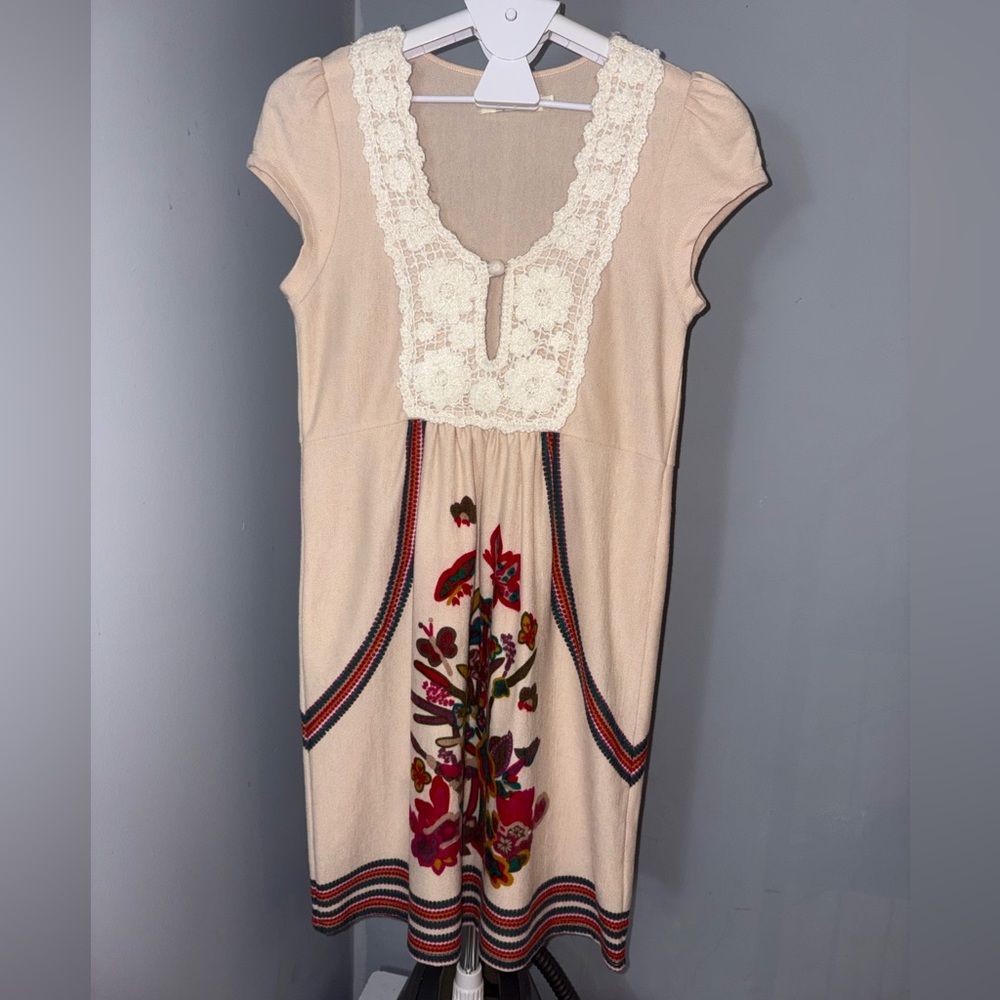 Aryeh Cream Dress - szL (P17)